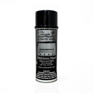 The Islands Ultimate Shine - Stainless Steel Cleaner & Polish, 16oz - Case of 12